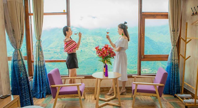 The Grand Blue Hotel Sapa Exteriör bild