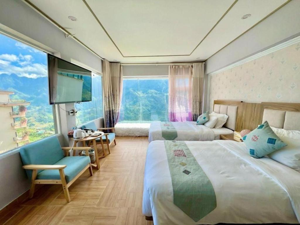 The Grand Blue Hotel Sapa Exteriör bild